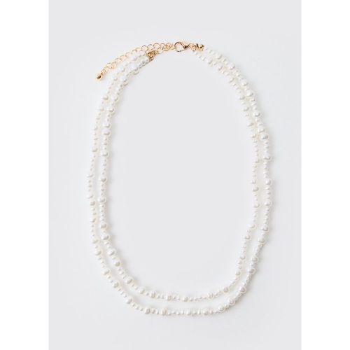 Collier perlé à chaînes multiples - ONE SIZE - Boohooman - Modalova