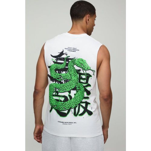 Débardeur oversize à imprimé serpent - S - Boohooman - Modalova