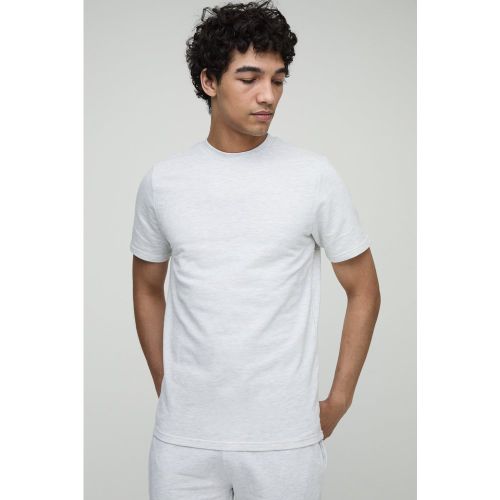 T-shirt épais cintré - S - Boohooman - Modalova