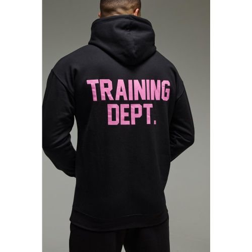 Sweat à capuche oversize de sport - MAN Active - S - Boohooman - Modalova