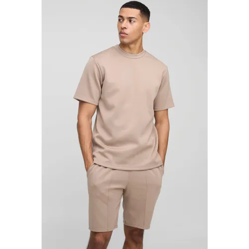 Ensemble avec t-shirt et short homme - S - Boohooman - Modalova