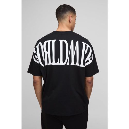 T-shirt oversize à coutures apparentes - S - Boohooman - Modalova