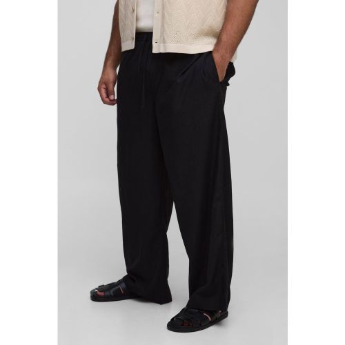 Grande taille - Pantalon baggy à taille élastiquée - 2XL - Boohooman - Modalova