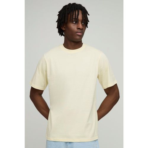 T-shirt basique à col ras du cou - S - Boohooman - Modalova