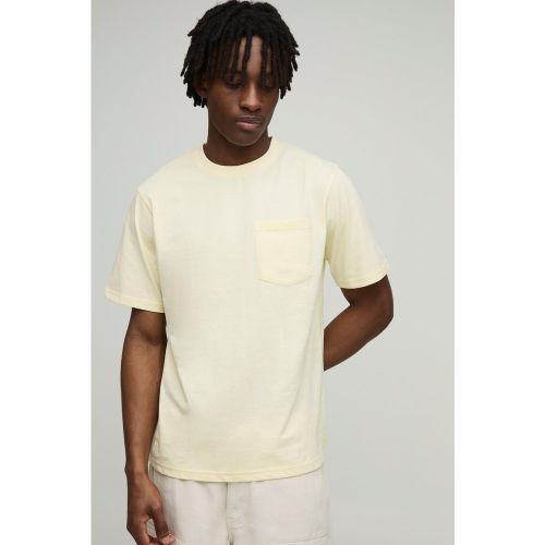 T-shirt basique à col ras du cou - S - Boohooman - Modalova