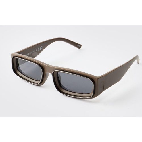 Lunettes de soleil rectangulaires - ONE SIZE - Boohooman - Modalova