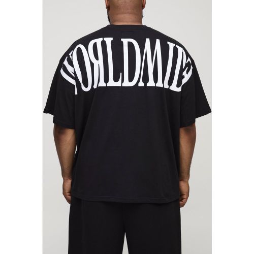 Grande taille - T-shirt oversize à coutures apparentes - 2XL - Boohooman - Modalova
