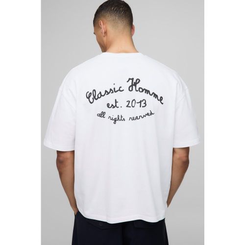 T-shirt oversize - S - Boohooman - Modalova