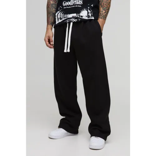 Jogging oversize à empiècement contrastant - S - Boohooman - Modalova