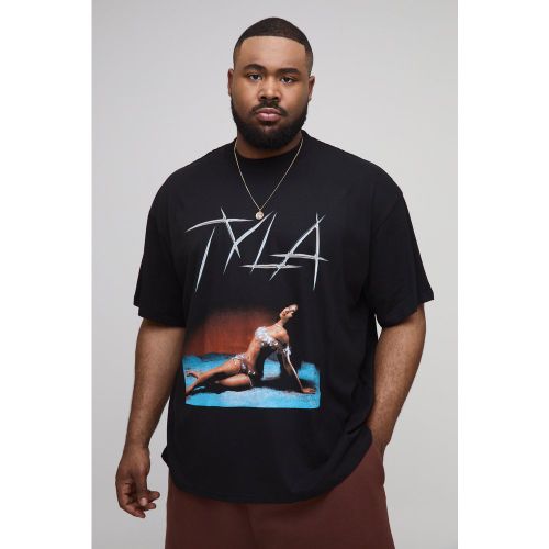Grande taille - T-shirt oversize à imprimé Tyla - 2XL - Boohooman - Modalova