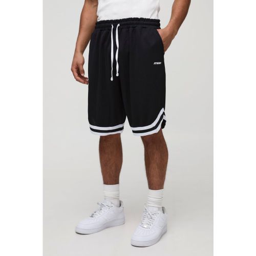 Short de basket mi-long en mesh - MAN - S - Boohooman - Modalova