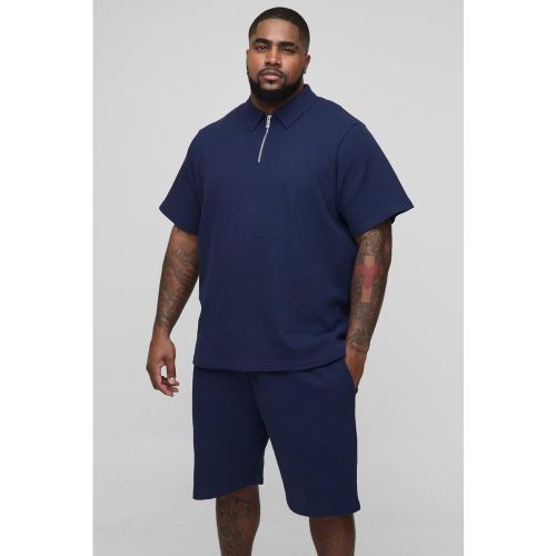 Grande taille - Ensemble avec polo et short - 2XL - Boohooman - Modalova