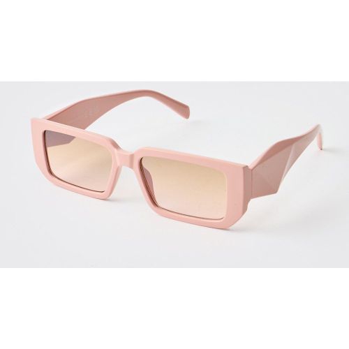 Lunettes de soleil rectangulaires épaisses - ONE SIZE - Boohooman - Modalova