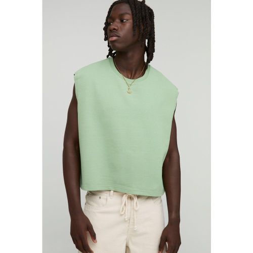 Sweat oversize rétréci en jersey - S - Boohooman - Modalova