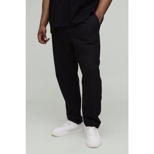 Grande taille - Pantalon slim technique à taille élastiquée - 2XL - Boohooman - Modalova