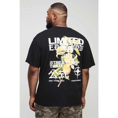 Grande taille - T-shirt oversize fleuri - 2XL - Boohooman - Modalova