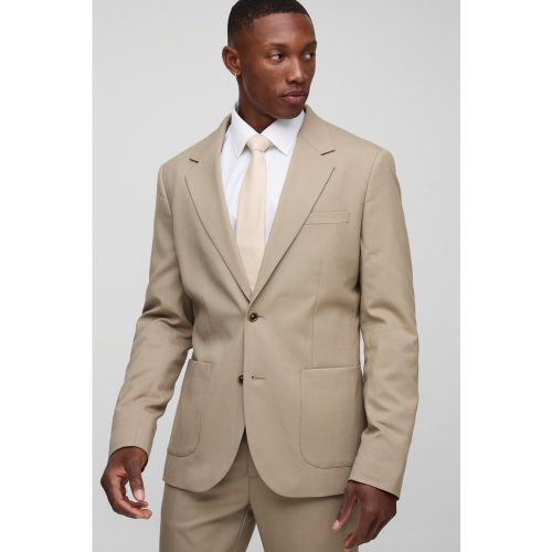Slim Fit Tailored Trouser - 32 - Boohooman - Modalova
