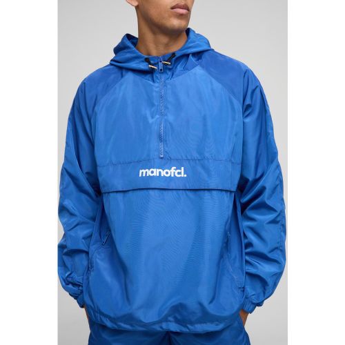 Veste oversize en nylon homme - S - Boohooman - Modalova