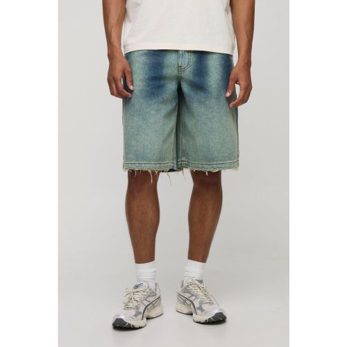 Jogging droit en jean - 28 - Boohooman - Modalova
