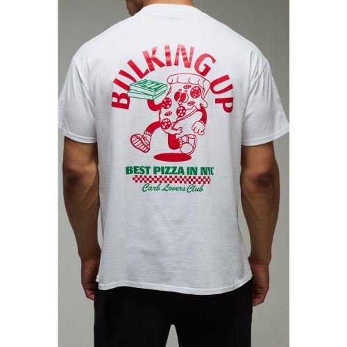 T-shirt de sport oversize à slogan - MAN Active - S - Boohooman - Modalova