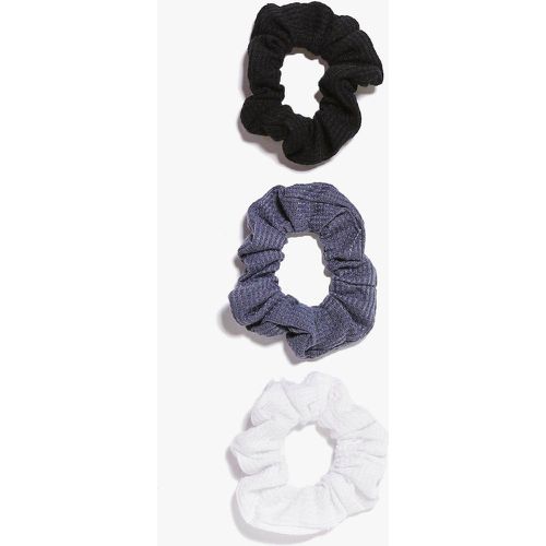 Lot De 3 Chouchous Texturés - One Size - boohoo - Modalova