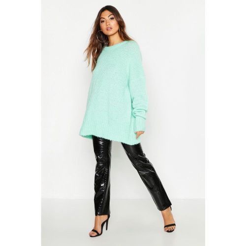 Pull Boyfriend Oversize En Maille Côtelée - S/M - boohoo - Modalova