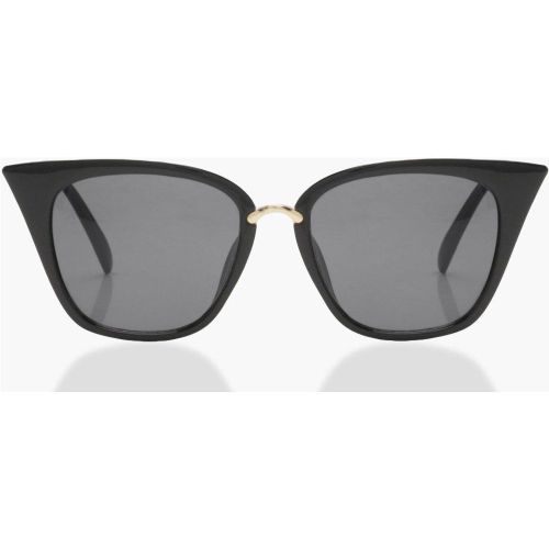 Lunettes De Soleil Carrées Yeux De Chat - One Size - boohoo - Modalova