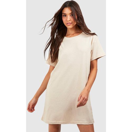 Robe T-Shirt Oversize Basique - 38 - boohoo - Modalova