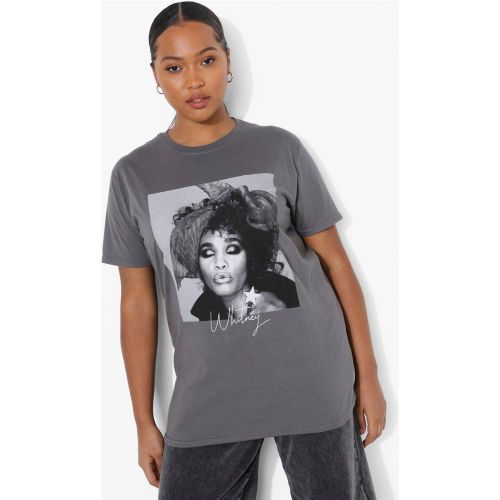 Grande Taille - T-Shirt Officiel Whitney - 44 - boohoo - Modalova