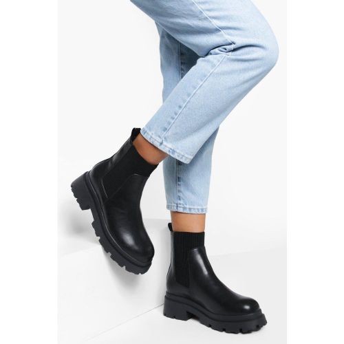 Bottes Chelsea Compensées - Pointure Large - 37 - boohoo - Modalova