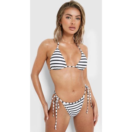 Bas De Maillot De Bain Noué Sur Les Côtés - 42 - boohoo - Modalova