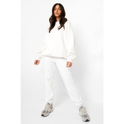 Jogging Oversize Premium - Blanc Écru - M, Blanc Écru - boohoo - Modalova