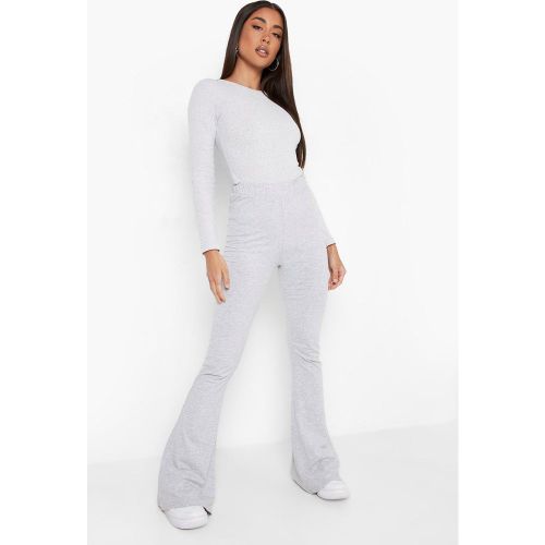 Pantalon Flare Basique En Jersey - 38 - boohoo - Modalova