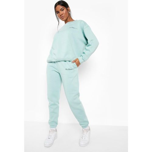 Ensemble De Survêtement Avec Sweat À Imprimé - S - boohoo - Modalova