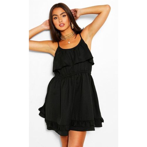 Robe Patineuse À Volants - 44 - boohoo - Modalova