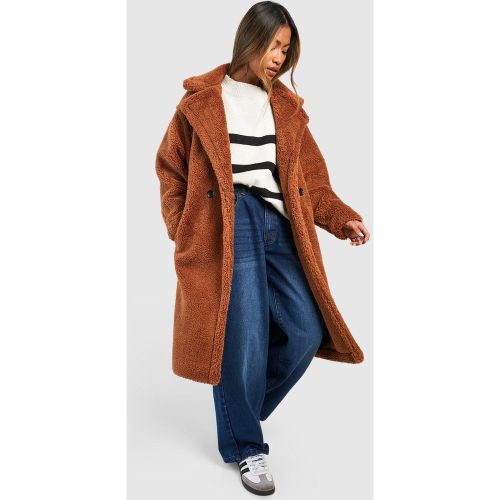 Manteau Oversize En Synthétique Polaire - 36 - boohoo - Modalova