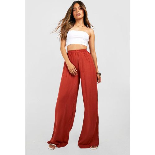 Pantalon Large Texturé - boohoo - Modalova