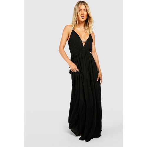 Robe De Plage Longue Texturée - S - boohoo - Modalova