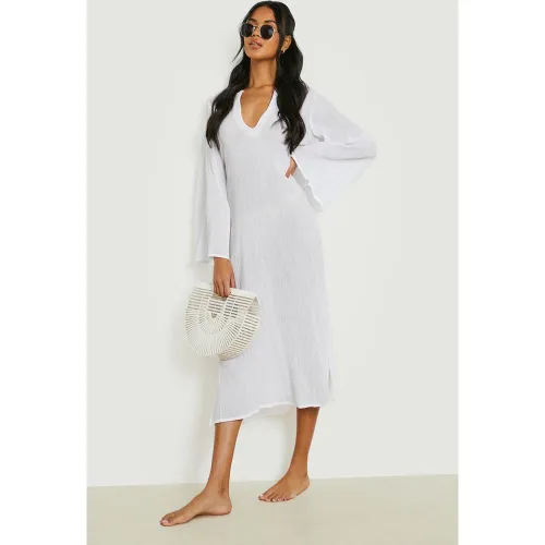 Robe De Plage Longue - M - boohoo - Modalova