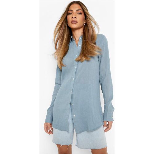 Chemise Oversize Texturée - 34 - boohoo - Modalova