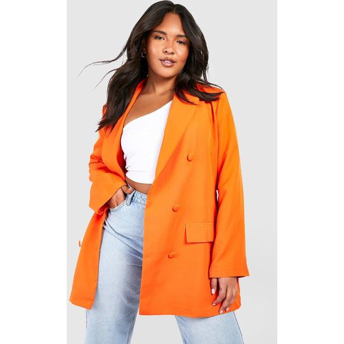 Grande Taille - Blazer Long - 46 - boohoo - Modalova