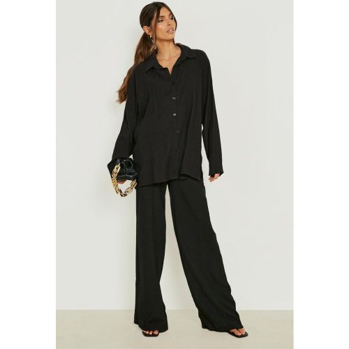 Chemise Texturée Relax - 36 - boohoo - Modalova