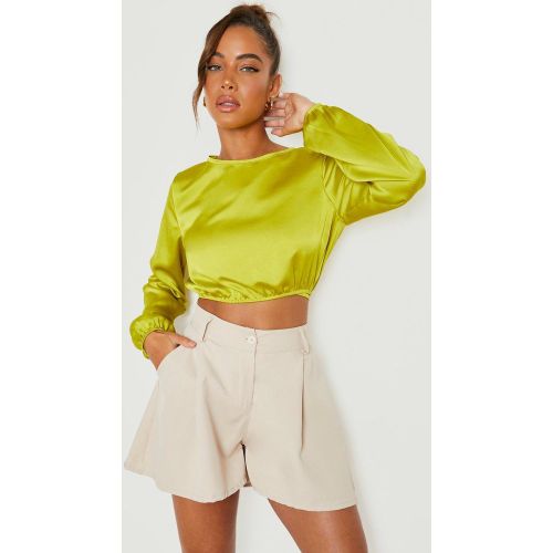 Short De Costume Taille Haute - 34 - boohoo - Modalova