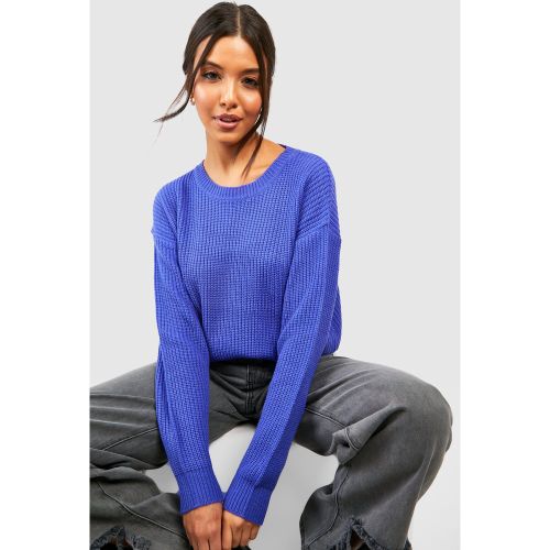 Pull En Maille À Col Rond - S - boohoo - Modalova