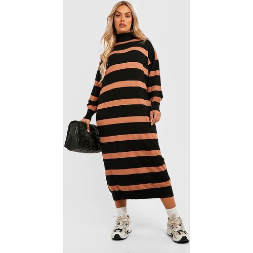 Grande Taille - Robe Mi-Longue À Col Roulé - boohoo - Modalova