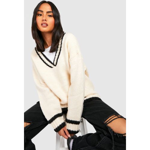 Pull À Col V - Xl - boohoo - Modalova