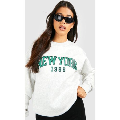 Tall" - Sweat À Imprimé New York - S - boohoo - Modalova