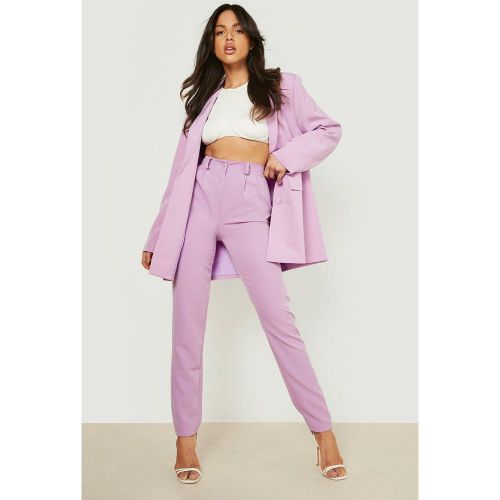 Pantalon De Tailleur Slim Taille Haute - 34 - boohoo - Modalova