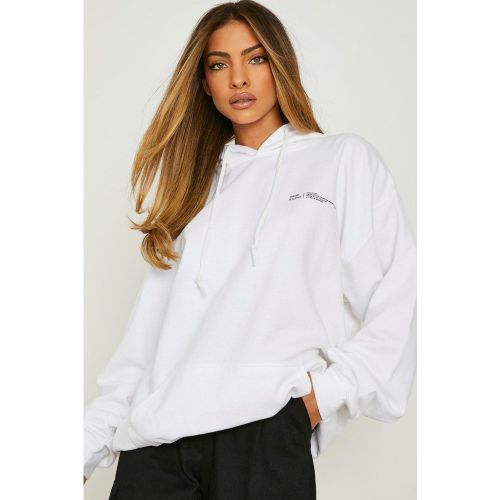 Sweat À Capuche Oversize Imprimé - S - boohoo - Modalova
