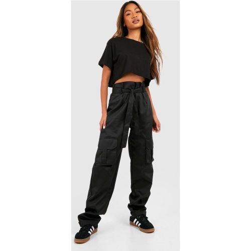 Jogging Paperbag Cargo À Ceinture - 36 - boohoo - Modalova